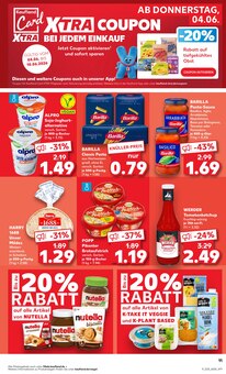 Nutella im aktuellen Kaufland Prospekt (Magdeburg) Nutella im Kaufland Prospekt "Hier bin ich richtig" mit 62 Seiten (Magdeburg)