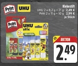 E center - UHU Klebestift Angebot im Prospekt UHU Klebestift bei E center im Prospekt "" für 2,49 €