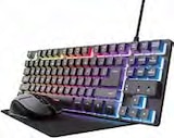 Maus-Tastatur-Set GXT 794 3-in-1-Gaming-Bundle, Schwarz bei expert im Wahlstedt Prospekt für 34,99 €