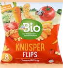 Babysnack Knusper Flips Tomate-Karotte ab 8 Monaten Angebote von dmBio bei dm-drogerie markt Hückelhoven für 0,75 €