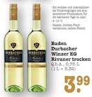 Rivaner trocken Angebote von Durbacher Winzer EG bei E center Ettlingen für 3,99 €