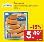 Netto Marken-Discount Lüneburg - Bockwurst Angebot im Prospekt Bockwurst bei Netto Marken-Discount im Lüneburg Prospekt für 5,49 €