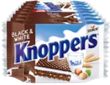 Milch-Nuss-Schnitte Black & White von Knoppers für 1,49 € bei Kaufland im Angebot Milch-Nuss-Schnitte Black & White von Knoppers im aktuellen Kaufland Prospekt