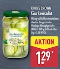 Gurkensalat von KING’S CROWN im aktuellen ALDI Nord Prospekt für 1,29 €