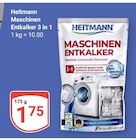 Maschinen Entkalker 3 in 1 im Angebot bei GLOBUS in Bruchsal Maschinen Entkalker 3 in 1 Angebote von Heitmann bei GLOBUS Bruchsal für 1,75 €