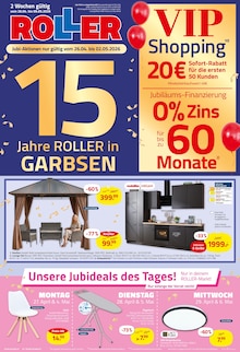 Gartenmöbel im ROLLER Prospekt "15 JAHRE ROLLER IN GARBSEN" mit 16 Seiten (Hannover)
