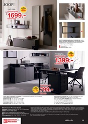 Aktueller Möbelzentrum Pforzheim Prospekt mit Garderobe, "JOOP! AKTIONSWOCHEN", Seite 22