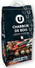 Charbon de bois 4 kg - U en promo chez Hyper U Rennes à 7,99 €