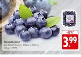 EDEKA - Heidelbeeren Angebot im Prospekt Heidelbeeren bei EDEKA im Prospekt "" für 3,99 €