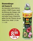 Blumendünger mit Guano Angebote von COMPO bei V-Markt Augsburg für 8,99 €