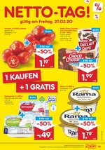 Netto Marken-Discount Prospekt "WOCHENENDKRACHER", 3 Seiten, für Hückelhoven, 27.03.2020 - 28.03.2020 Netto Marken-Discount Prospekt "WOCHENENDKRACHER", 3 Seiten, für Hückelhoven, 27.03.2020 - 28.03.2020