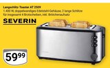 Langschlitz-Toaster AT 2509 Angebote von SEVERIN bei GLOBUS Gotha für 59,99 €