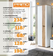 Garderobe Angebot im aktuellen Möbel Kraft Prospekt auf Seite 15