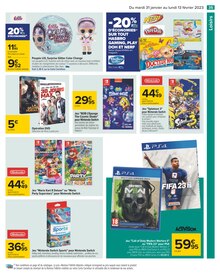 Promotion Sony dans le prospectus Carrefour, valable du 31/01/2023 au 13/02/2023 Promo Sony dans le catalogue Carrefour du moment à la page 35