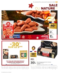 Prix et réduction Foie Gras dans le prospectus Carrefour Market en cours Offre Foie Gras dans le catalogue Carrefour Market du moment à la page 9
