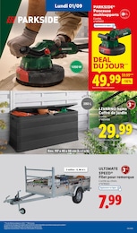 Prix et réduction Ponceuse dans le prospectus Lidl en cours Offre Ponceuse dans le catalogue Lidl du moment à la page 64