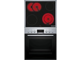 HND411LS67 Serie 4, Einbauherdset (Glaskeramikkochfeld, A+, 71 l) von BOSCH im aktuellen MediaMarkt Saturn Prospekt für 649,99 €