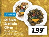 Spanische Oliven von Sol & Mar für 1,99 € bei Lidl im Angebot Spanische Oliven von Sol & Mar im aktuellen Lidl Prospekt