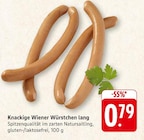 Knackige Wiener Würstchen lang bei EDEKA im Ettenheim Prospekt für 0,79 €
