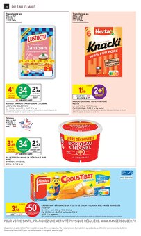 Promotion Cancoillotte dans le prospectus Intermarché Super, valable du 03/03/2026 au 15/03/2026 Promo Cancoillotte dans le catalogue Intermarché Super du moment à la page 26