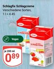 Aktuelles Schlagcreme Angebot bei GLOBUS in Ludwigshafen (Rhein) ab 0,89 €