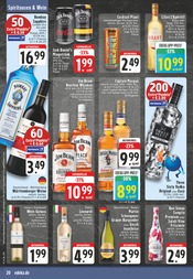 Jack Daniels im EDEKA Prospekt in Monheim Aktueller EDEKA Prospekt mit Jack Daniels, "Aktuelle Angebote", Seite 20