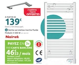 Mr.Bricolage Saint-Laurent-du-Pont - Promo Sèche-serviettes inertie fluide Flobain II Promo Sèche-serviettes inertie fluide Flobain II à 139,00 € dans le catalogue Mr.Bricolage à Saint-Laurent-du-Pont