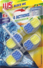 Bloc wc 4 actions - W5 - Lidl à Chartres Bloc wc 4 actions - W5 en promo chez Lidl Chartres à 0,79 €
