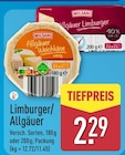 Allgäuer Weichkäse von Milsani für 2,29 € bei ALDI Nord im Angebot Allgäuer Weichkäse von Milsani im aktuellen ALDI Nord Prospekt