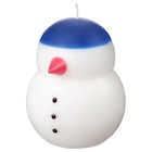 Blockkerze duftneutral Schneemann weiß von VINTERFINT für 4,99 € bei IKEA im Angebot Blockkerze duftneutral Schneemann weiß von VINTERFINT im aktuellen IKEA Prospekt