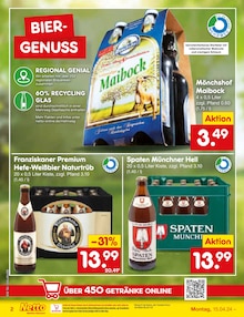 Bier im Netto Marken-Discount Prospekt "Aktuelle Angebote" mit 49 Seiten (Gütersloh)