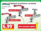 Norma Macheren - Promo Robinet d'extérieur en laiton Promo Robinet d'extérieur en laiton à 6,99 € dans le catalogue Norma à Macheren