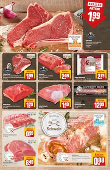 Steak im aktuellen REWE Prospekt (Mönchengladbach) Steak im REWE Prospekt "Dein Markt" mit 38 Seiten (Mönchengladbach)