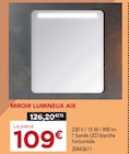 Promo Miroir lumineux à 109,00 € dans le catalogue Gedimat à Saint-James
