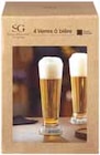 Coffret de 4 verres à bière - SECRET DE GOURMET - Intermarché à Alès Coffret de 4 verres à bière - SECRET DE GOURMET en promo chez Intermarché Alès à 6,99 €