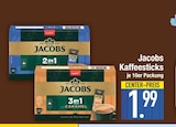 Kaffeesticks 2 in 1 im Angebot bei EDEKA in Augsburg Kaffeesticks 2 in 1 Angebote von Jacobs bei EDEKA Augsburg für 1,99 €