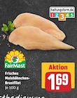 Frisches Maishähnchen-Brustfilet Angebote von FairMast bei REWE Siegen für 1,69 €