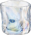 Kerzenhalter im dm-drogerie markt Prospekt Kerzenhalter aus Glas, Holoeffekt (7x7,5x7 cm) von dmhome im aktuellen dm-drogerie markt Prospekt für 3,95 €