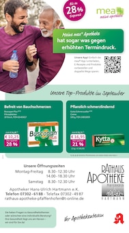 Aktueller mea - meine apotheke Prospekt "Unsere September-Angebote" Seite 1 von 4 Seiten