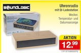 Uhrenradio mit QI-Ladestation Angebote von Soundlogic bei Zimmermann Magdeburg für 12,99 €