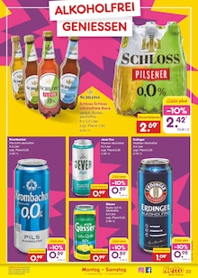 Krombacher im Netto Marken-Discount Prospekt "Aktuelle Angebote" mit 57 Seiten (Neumünster)