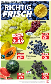 Papaya im aktuellen Kaufland Prospekt (Stuttgart) Papaya im Kaufland Prospekt "Hier bin ich richtig" mit 63 Seiten (Stuttgart)