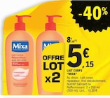 Lait Corps - MIXA à 5,15 € dans le catalogue E.Leclerc