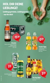 Saft im Getränke Hoffmann Prospekt "Aktuelle Angebote" mit 9 Seiten (Moers)