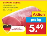 Schweine-Rücken im Angebot bei Netto Marken-Discount in Osnabrück Schweine-Rücken Angebote bei Netto Marken-Discount Osnabrück für 5,49 €