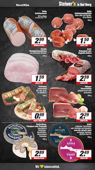 Wurst im EDEKA Prospekt "Aktuelle Angebote" mit 20 Seiten (Osnabrück)