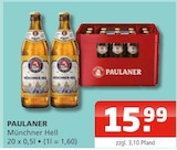 Münchner Hell bei Getränke Oase im Prospekt "" für 15,99 €