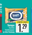 feuchtes Toilettenpapier von Tempo im aktuellen EDEKA Prospekt für 1,29 €