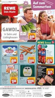 Aktueller REWE Prospekt "Dein Markt" Seite 1 von 27 Seiten