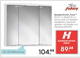 Spiegelschrank „Funa“ Angebote von Jokey bei Hellweg Mettmann für 89,24 €